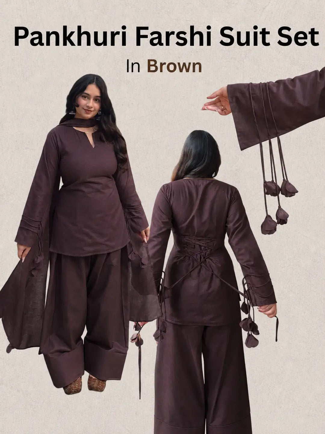 3 Pcs Women's Stitched Cotton Lawn Plain Suit
